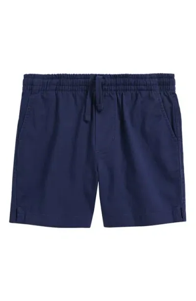 Vineyard Vines Kids' Print Pull-on Chino Shorts In Nautical Navy