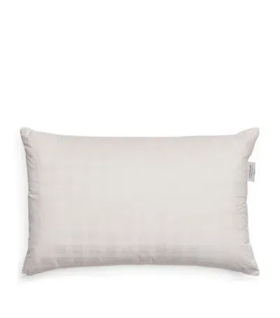 Vispring Cotton Down-filled Pillow In White