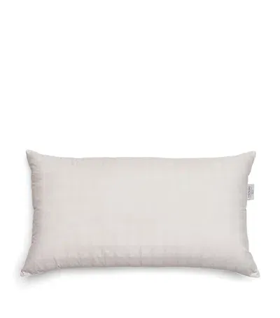 Vispring Cotton Down-filled Pillow In White