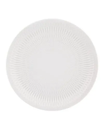 Vista Alegre Utopia Bread And Butter Plates, Set Of 4 In White