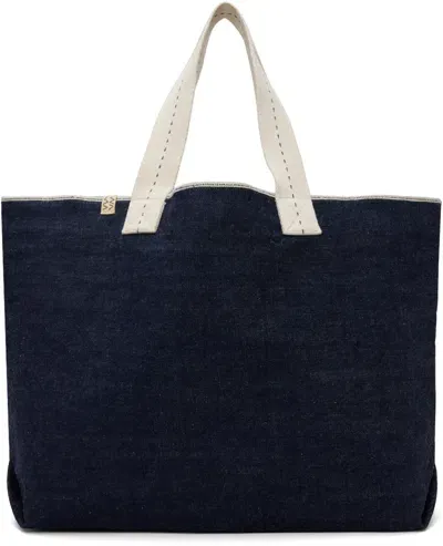 Visvim Indigo Large Comber Tote