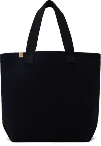 Visvim Navy Comber Tote In Black