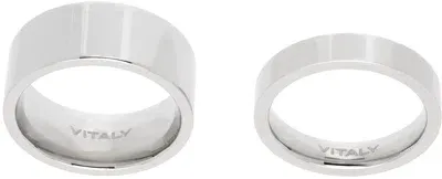 Vitaly Silver Grip Ring Set