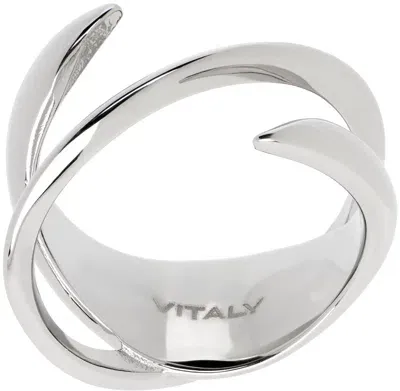 Vitaly Silver Helix Ring