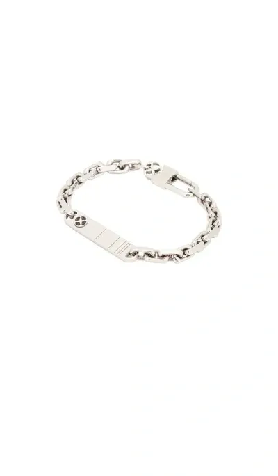 Vitaly X Revolve Identify Bracelet In Metallic Silver