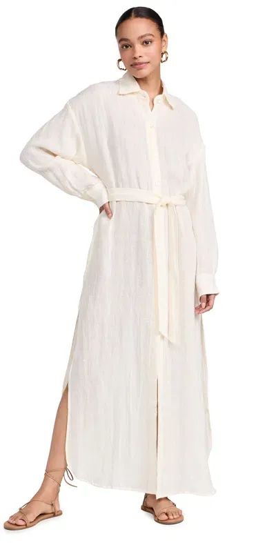 Vitamin A Playa Maxi Cover Up Natural