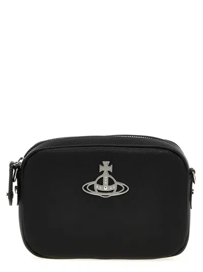 Vivienne Westwood 'anna Camera Bag' Crossbody Bag In Black