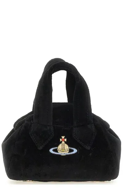 Vivienne Westwood Archive Mini Yasmine Handbag In Black