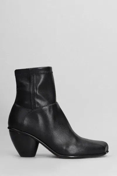 Vivienne Westwood Atom High Heels Ankle Boots In Black