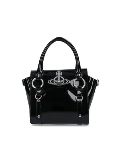 Vivienne Westwood Betty Handbag In Nero