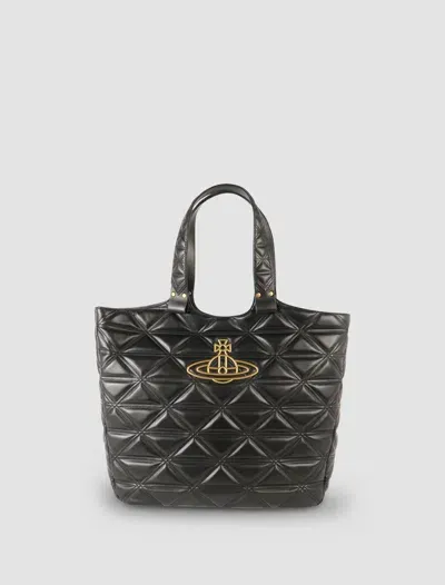 Vivienne Westwood Borsa Tote Talitha In Nero