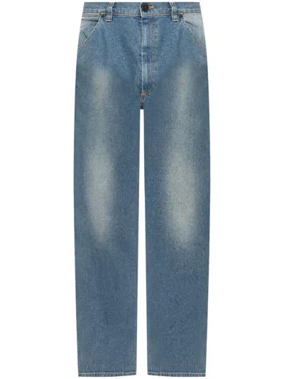 Vivienne Westwood Cotton Straight Jeans In Blue