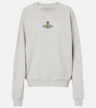 Vivienne Westwood Cotton Sweatshirt In Grey