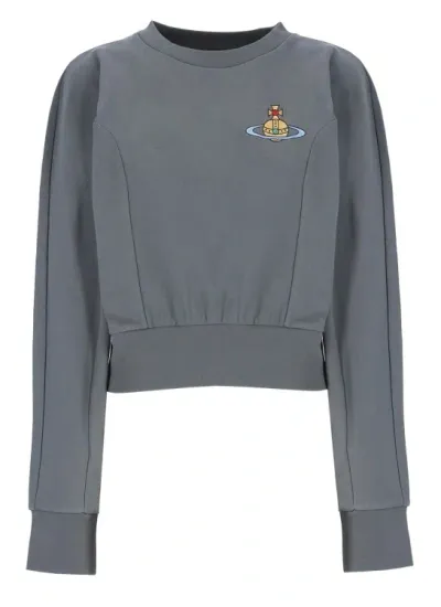 Vivienne Westwood Cynthia Sweatshirt In Grey