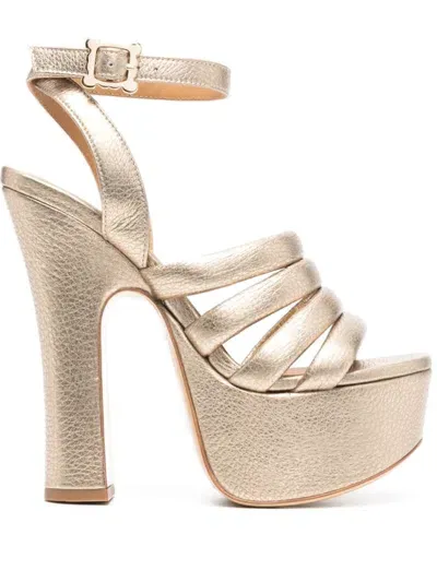 Vivienne Westwood Heeled Sandals  Woman In Gold