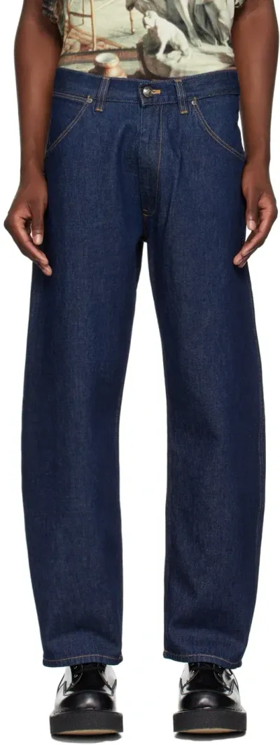 Vivienne Westwood Indigo Ranch Jeans In Blau