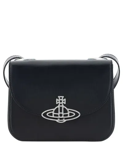 Vivienne Westwood Linda Shoulder Bag In Black