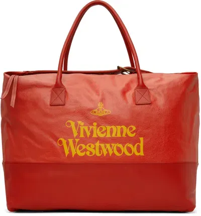 Vivienne Westwood Red Sid Weekender Dugle Bag