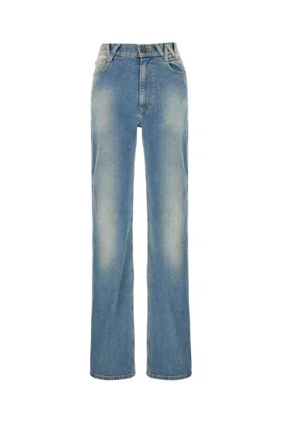 Vivienne Westwood Stretch Denim Jeans In Blue