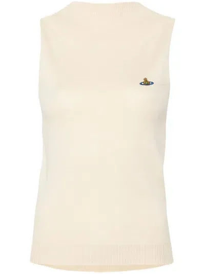 Vivienne Westwood Valentina Tank Top In Beige