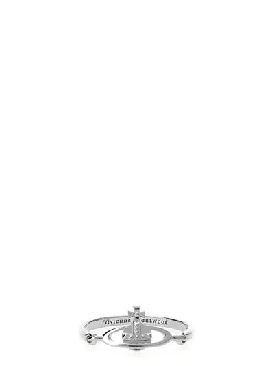 Vivienne Westwood 'vendome' Ring In Metallic