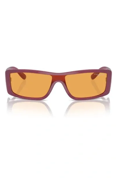 Vogue 22mm Rectangular Sunglasses In Brown