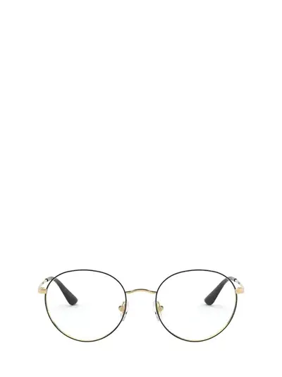 Vogue Eyewear Eyeglasses In Top Black / Gold