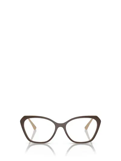 Vogue Eyewear Eyeglasses In Top Brown / Nude