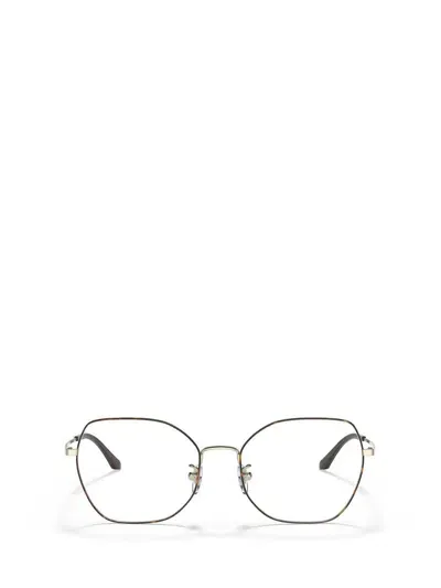 Vogue Eyewear Eyeglasses In Top Havana / Pale Gold