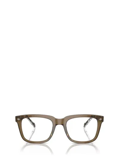 Vogue Eyewear Eyeglasses In Transparent Olive Green