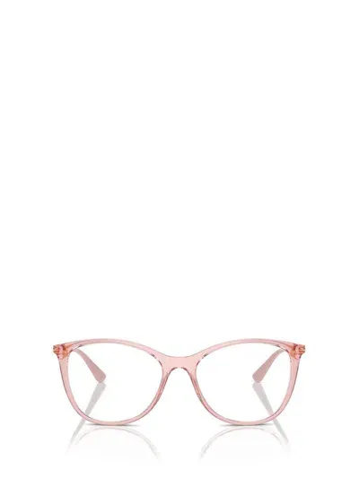 Vogue Eyewear Eyeglasses In Transparent Pink