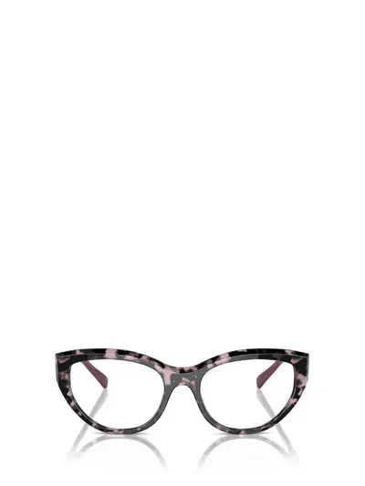 Vogue Eyewear Eyeglasses In Violet Tortoise