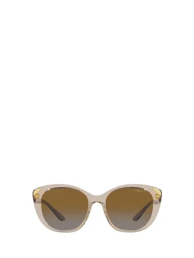 Vogue Eyewear Sunglasses In Transparent Caramel