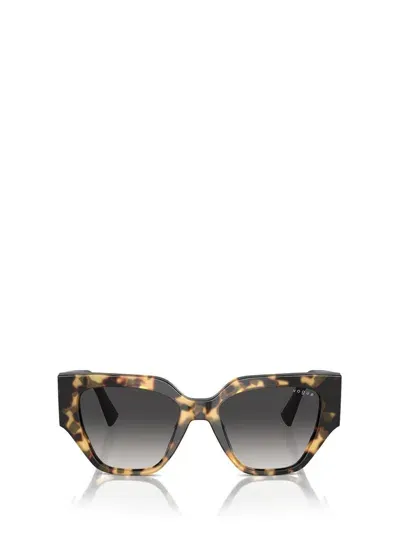 Vogue Eyewear Sunglasses In Yellow Tortoise