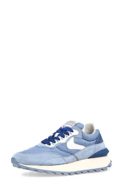 Voile Blanche Qwark Hype Sneaker In Blue Bluette