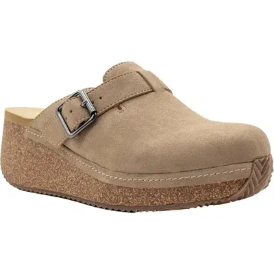 Volatile Thayer Platform Wedge Clog In Sand