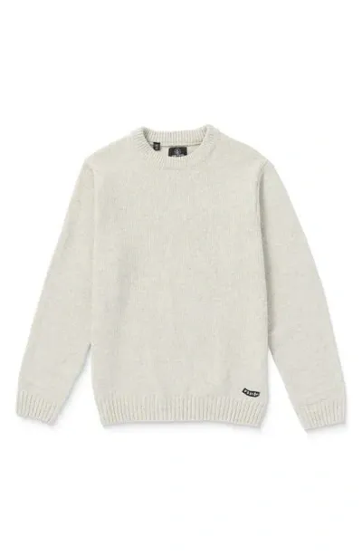 Volcom Edmonder Ii Sweater In Dirty White