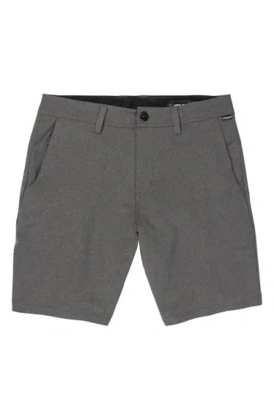 Volcom Frickin' Cross Shred Static Shorts In Black