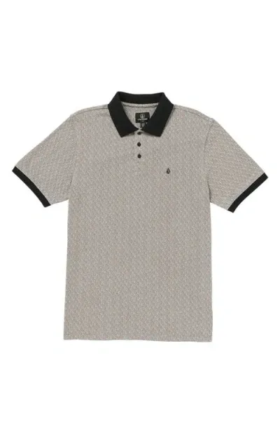 Volcom Natural Stone Polo In Teak