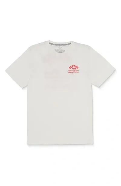 Volcom Pitted Pub Graphic T-shirt In Off White