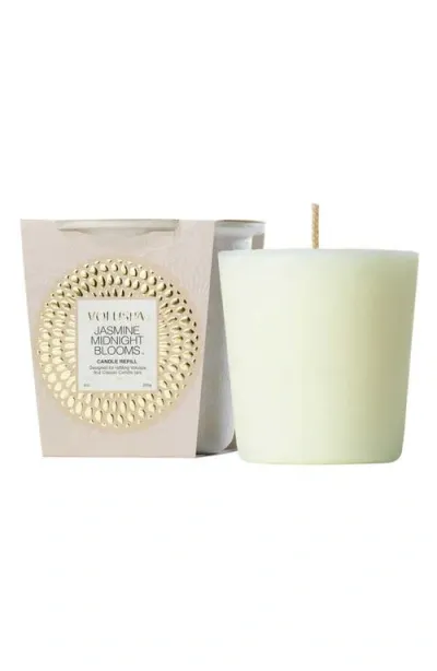 Voluspa Jasmine Midnight Blooms Classic Candle Refill