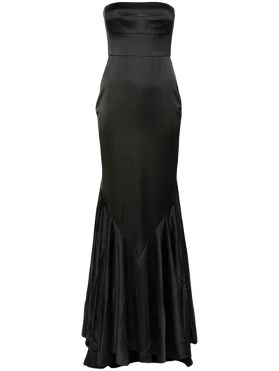 V:pm Atelier Eloise Maxi Dress In Black