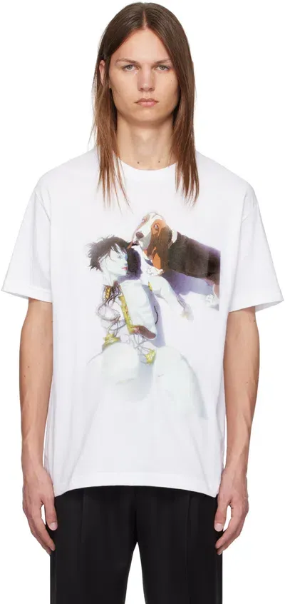 Wacko Maria White 'ghost In The Shell 2 Innocence' T-shirt