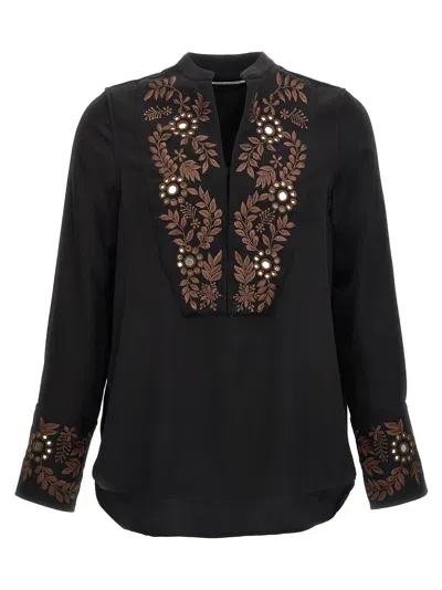 Wales Bonner Cairo Blouse In Black