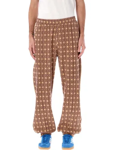 Wales Bonner Power Track Pant In Brown