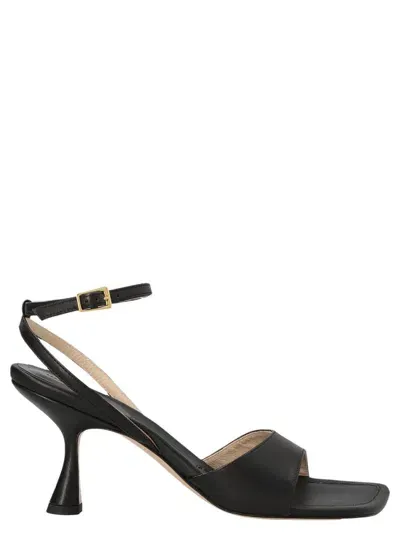 Wandler Black Julio Anklet Sandals