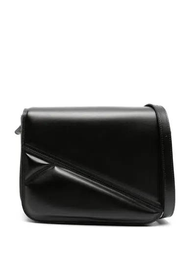 Wandler Oscar Crossbody Leather Bag In Black