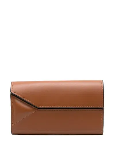 Wandler Oscar Wallet In Brown