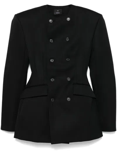 Wardrobe.nyc Blazer Dress In Black