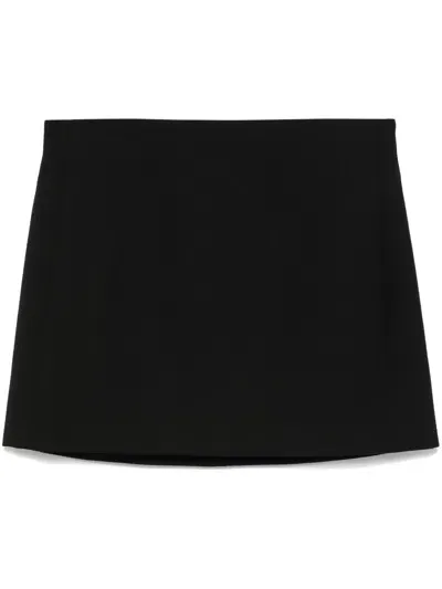 Wardrobe.nyc Column Mini Skirt In Black